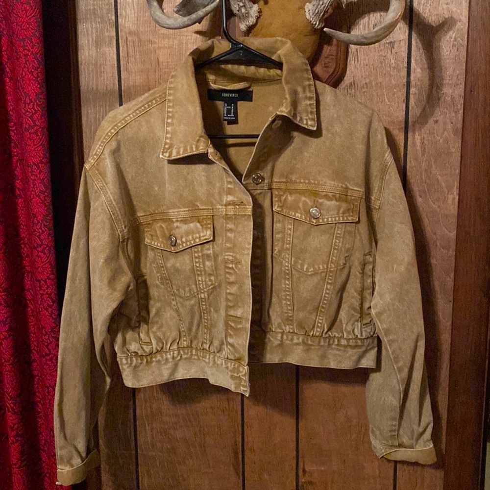 Cropped Jean jacket